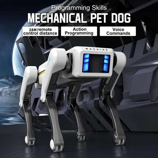 Intelligent Robot Dog With Programmable Voice Commands