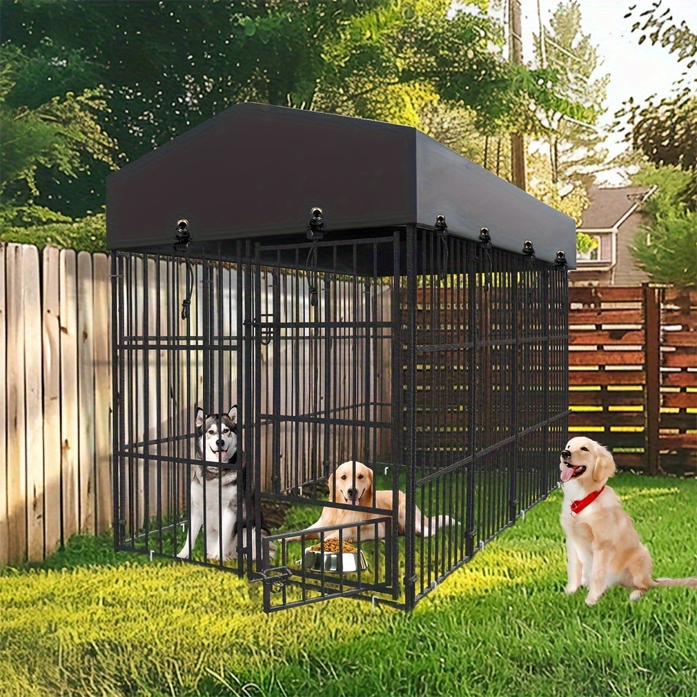 Metal Dog Kennel Outdoor Welded Wire Heavy Duty Pet Playpen