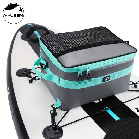 YVLEEN PVC Paddle Board Cooler With Mesh Top Pocket Straps
