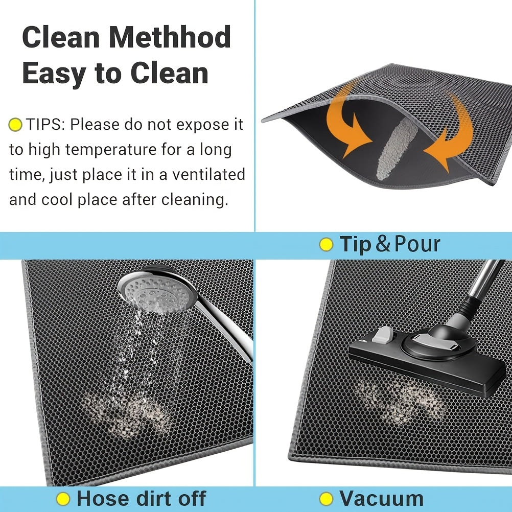 Waterproof Cat Litter Mat EVA Honeycomb With Vent Mesh