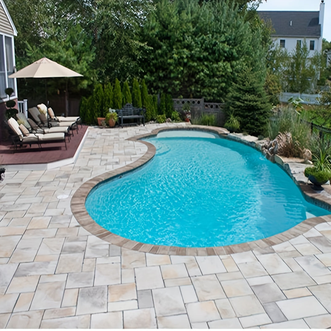 Plastic Concrete Paving Mold for DIY Garden Pathways