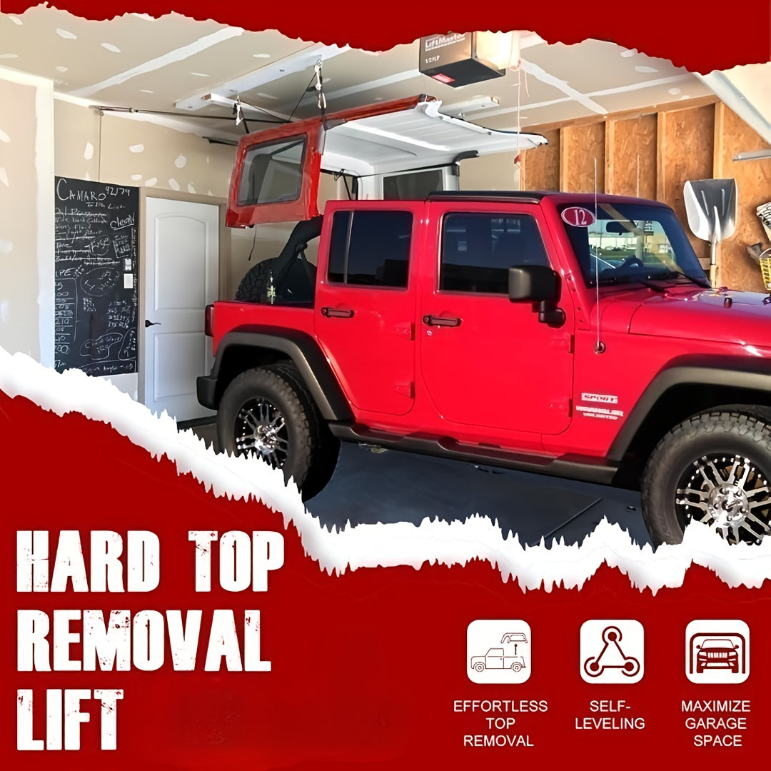Hardtop Removal Lift For Jeep And Ford Garage Storage