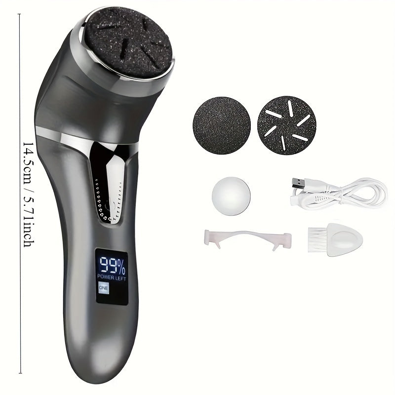 Rechargeable Electric Foot Callus Remover Kit For Smooth Feet