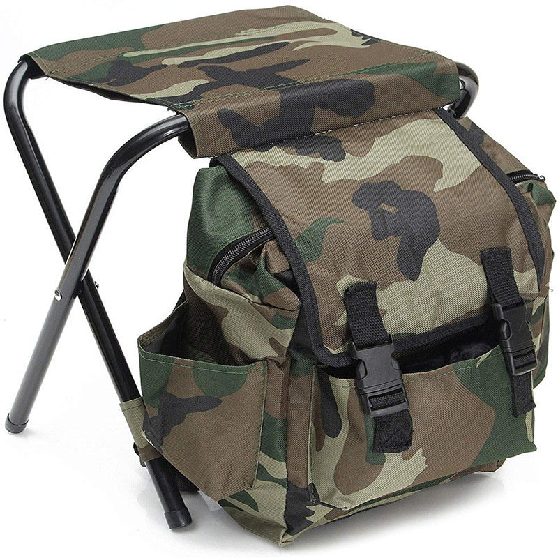 Camouflage Multi-Purpose Backpack for Outdoor Adventures and Everyday Use