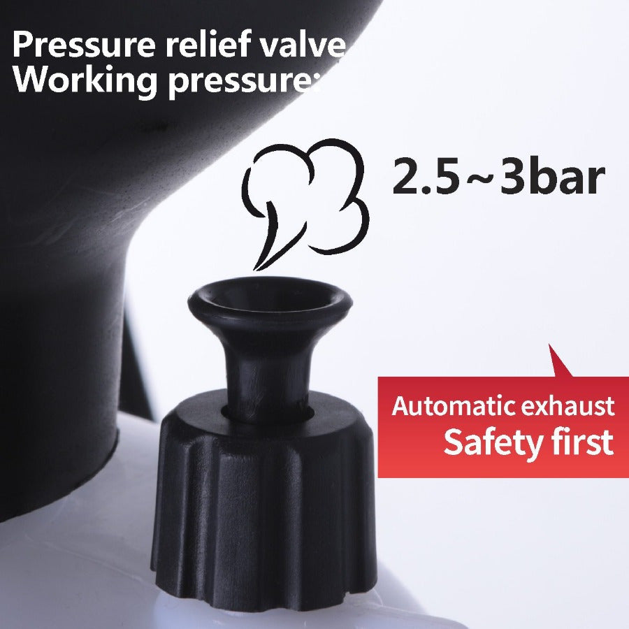 High-Pressure Camping Shower Kit with Detachable Hose and Nozzle