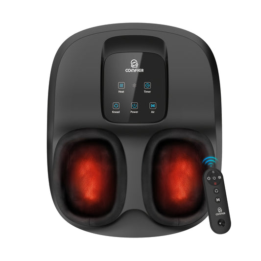 Comfier Shiatsu Foot Massager With Heat and Compression Relief