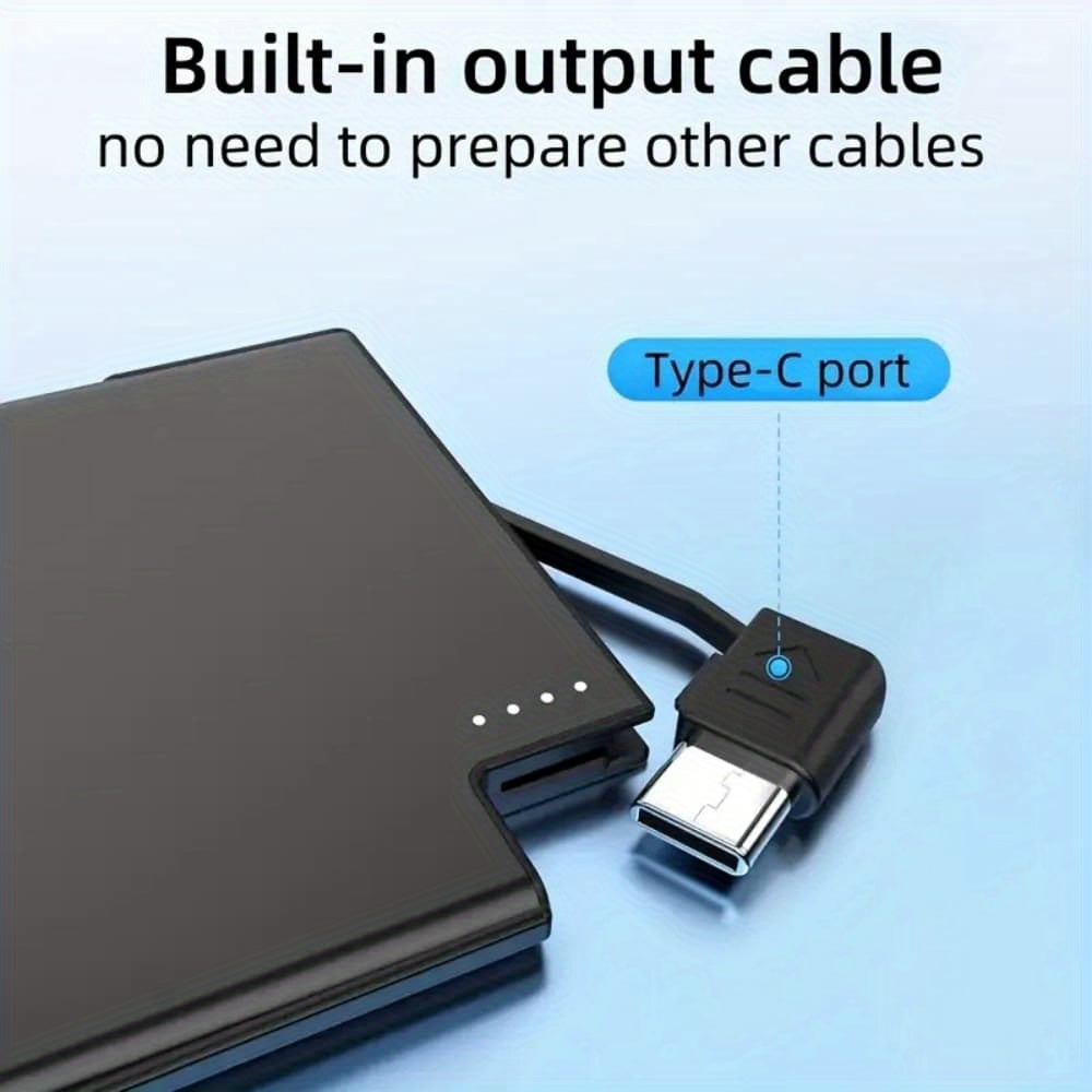 10000mAh Mini Slim Power Bank Emergency Backup Battery