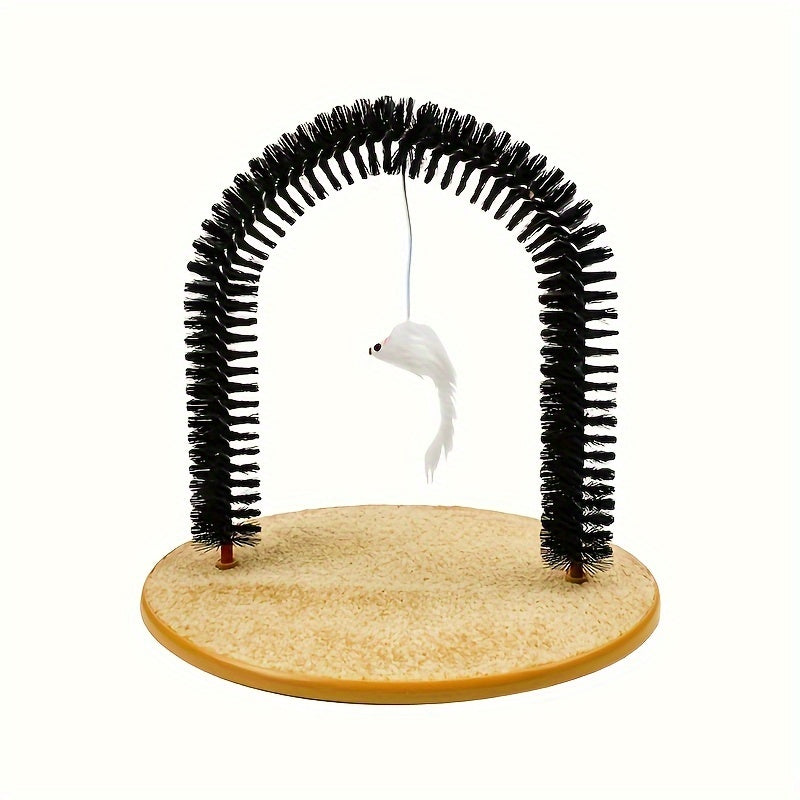 Multi Functional Cat Groomer 4 In 1 Self Grooming Arch